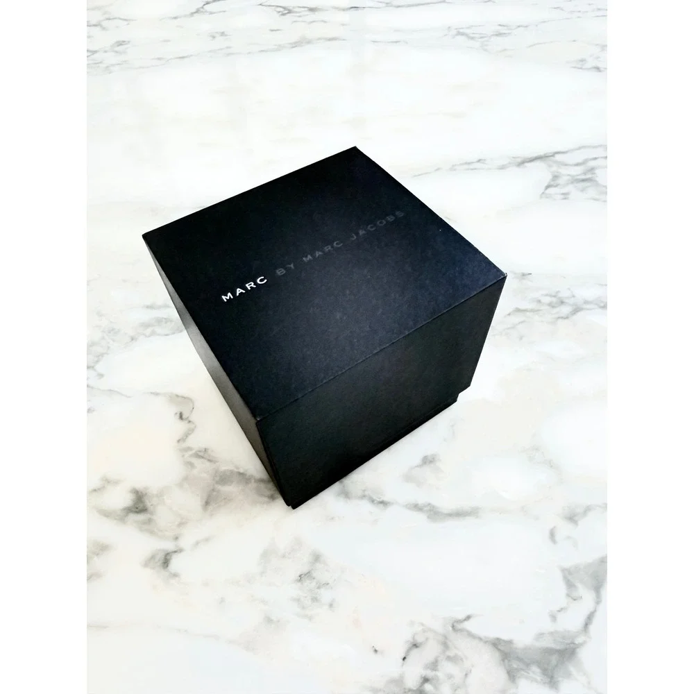 Marc by Marc Jacobs Black Watch Box Replacement Case with Pillow and Booklet